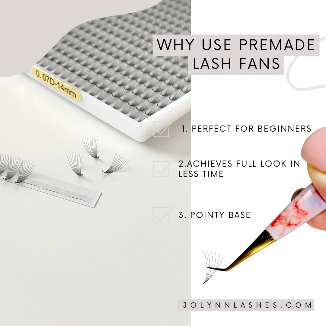 12D 0.05 Premade Lash Fans